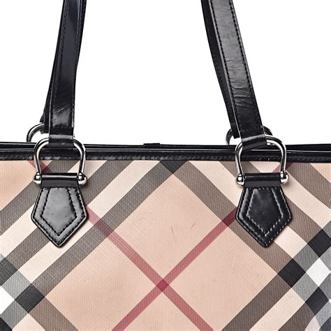 burberry patten|Burberry nova check tote discontinued.